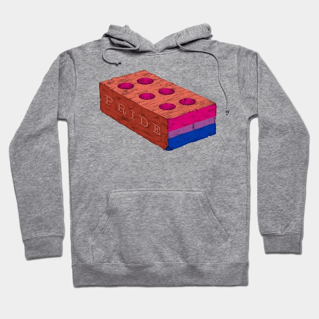 Bisexual Pride Hoodie by Ndanceart